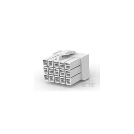 Te Connectivity UNIV POWER PLUG HSG 15P F/H 176279-1